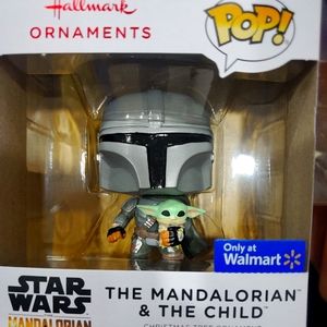 Pop ornaments The mandalorian & the child